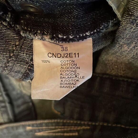 NAF NAF Distressed Denim Overalls - 38 - Picture 7 of 10